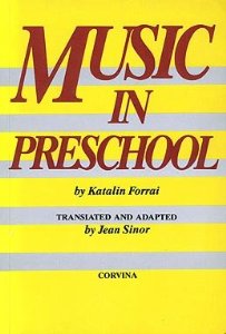 Couverture de Music in preschool